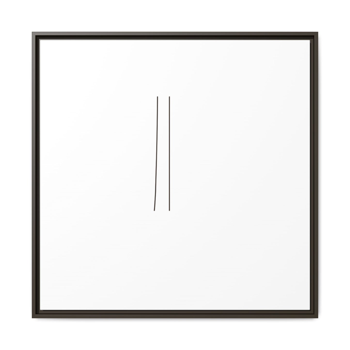 Minimal Line Art | Matte Canvas Framed