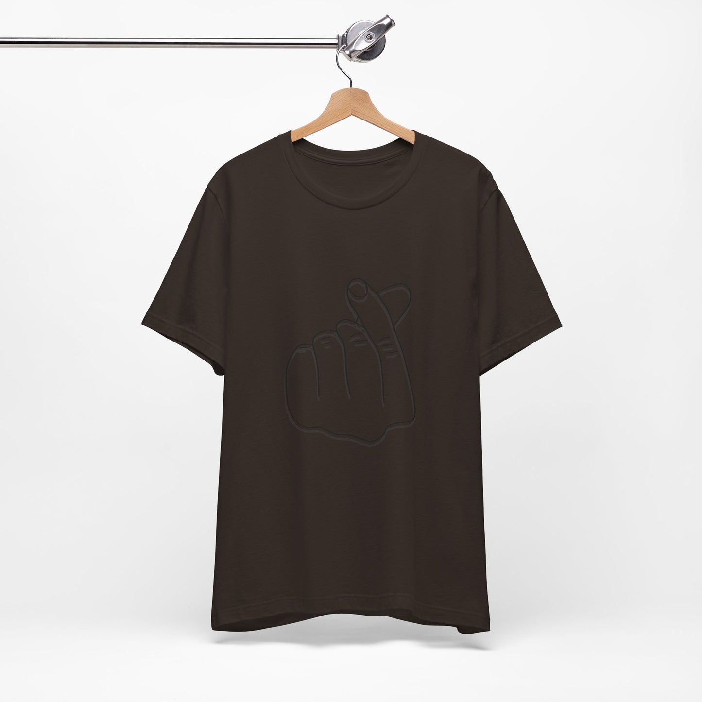 Minimalist Hand Sign Unisex Tee | Casual Everyday Wear | Perfect for Gift Givers
