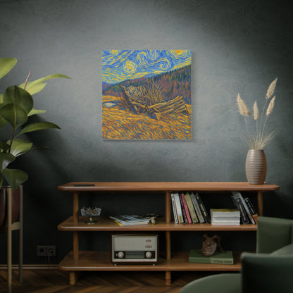 Artistic Van Gogh Style Canvas Wall Art, Nature Inspired Decor, Home Aesthetic, Gift for Art Lovers, Gallery Wall Piece, Living Room Decor, [...] - TRV