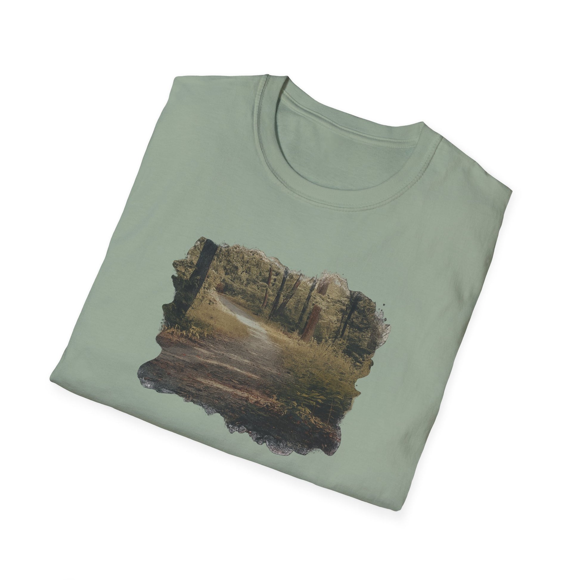 Nature-Inspired Unisex Softstyle T-Shirt | Casual Wear, Outdoor Activities, Gift for Nature Lovers, Relaxed Fit T-Shirt, Eco-Friendly Style - TRV