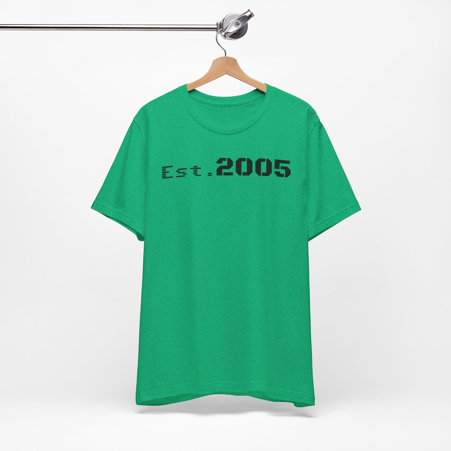 Est. 2005 Unisex Tee, Vintage T-Shirt, Custom Year Shirt, Birthday Gift, Casual Wear