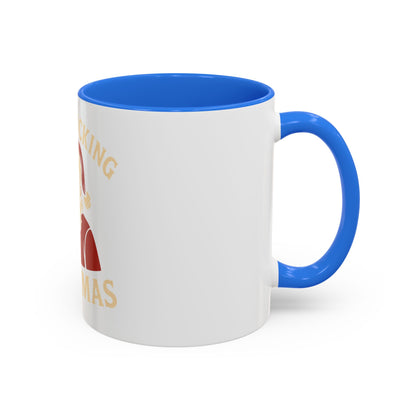 Merry Fucking Christmas Mug — Funny Santa Middle Finger Coffee Cup (11oz & 15oz)