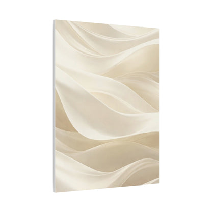 Neutral Abstract Wave Art Matte Canvas