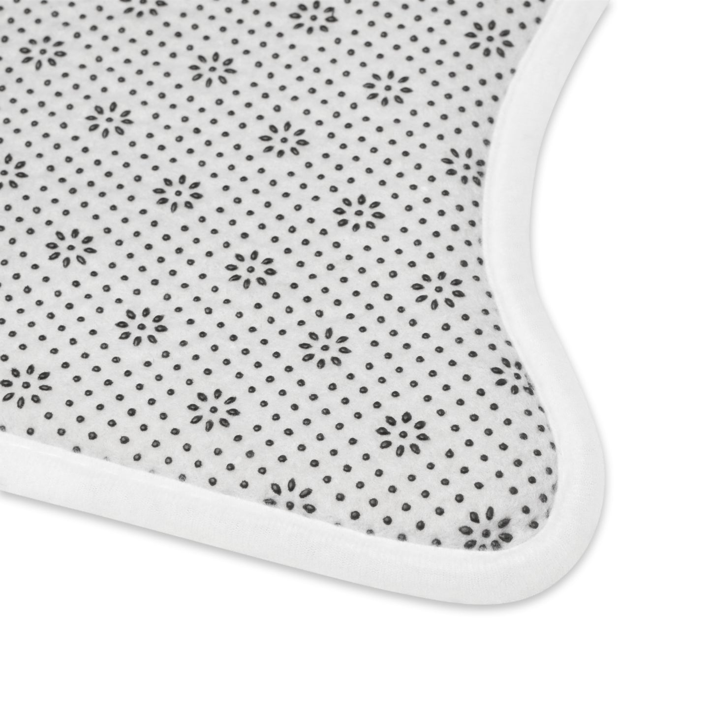 Cat Face Pattern Pet Feeding Mat — Non-Slip Waterproof Placemat for Bowls