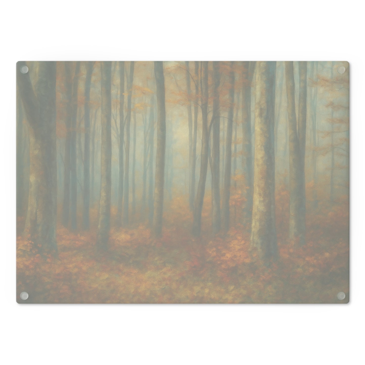 Autumn Forest Cutting Board - Nature-Inspired Kitchen Decor