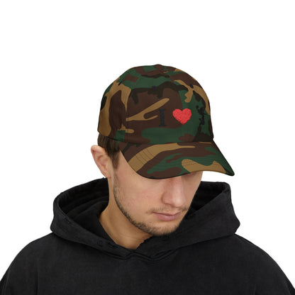 I Love Basketball Dad Cap, Casual Hat for Dads, Gift for Father's Day, Sports Lover Cap, Family Outing Accessory, Everyday Wear - TRV