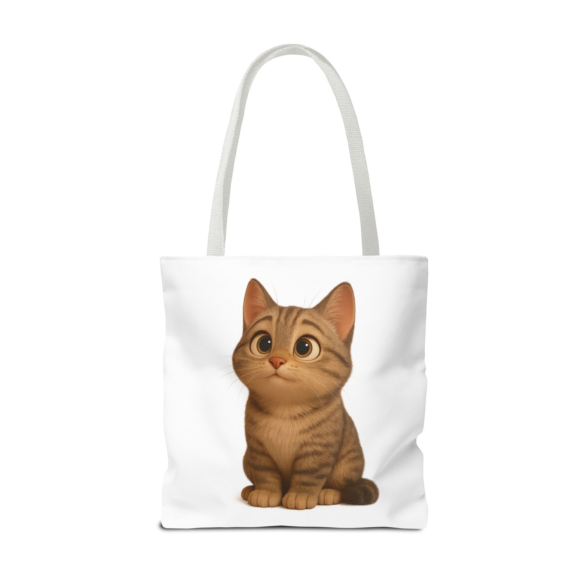 Cute Cat Tote Bag - Perfect for Animal Lovers, Eco-Friendly Carryall, Beach Bag, Shopping Tote, Gift for Cat Owners - TRV