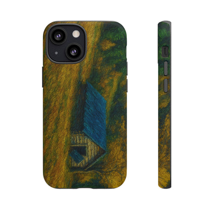 Artistic Phone Case by Tough Cases, Nature-Inspired Phone Protection, Unique Gift for Nature Lovers, Stylish Accessory, Fall Aesthetic - TRV