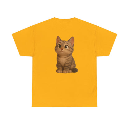 Adorable Cat Graphic Tee, Cute Pet Lover's Shirt, Animal Lover's Gift, Cozy Everyday T-Shirt, Perfect for Cat Lovers