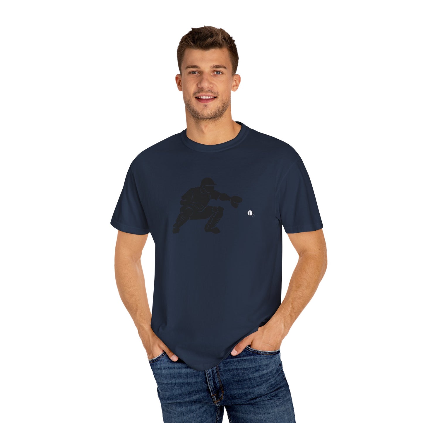 Stylish Unisex Baseball Catcher T-Shirt with Catcher Design, Sports Tee, Baseball Fan Gift, Athletic Apparel, Gift for Him/Her - TRV