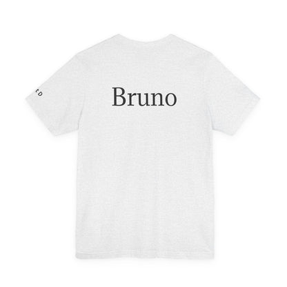 Unisex custom T-shirt by Printify with personalized design, soft fabric, and classic fit, shown in a front view.
