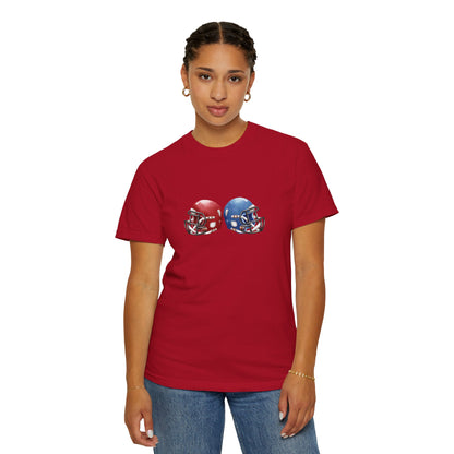 Unisex Football Rivalry T-Shirt - Perfect Gift for Game Day, Sports Fans, Tailgating, Football Season, Team Spirit Gear