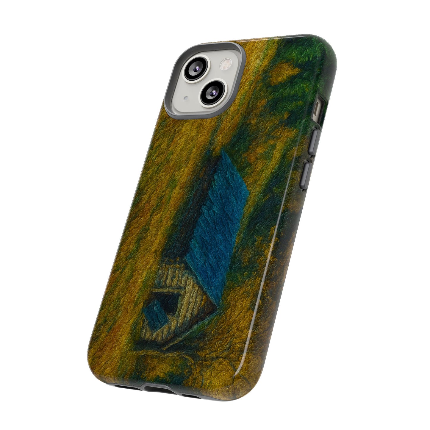 Artistic Phone Case by Tough Cases, Nature-Inspired Phone Protection, Unique Gift for Nature Lovers, Stylish Accessory, Fall Aesthetic - TRV