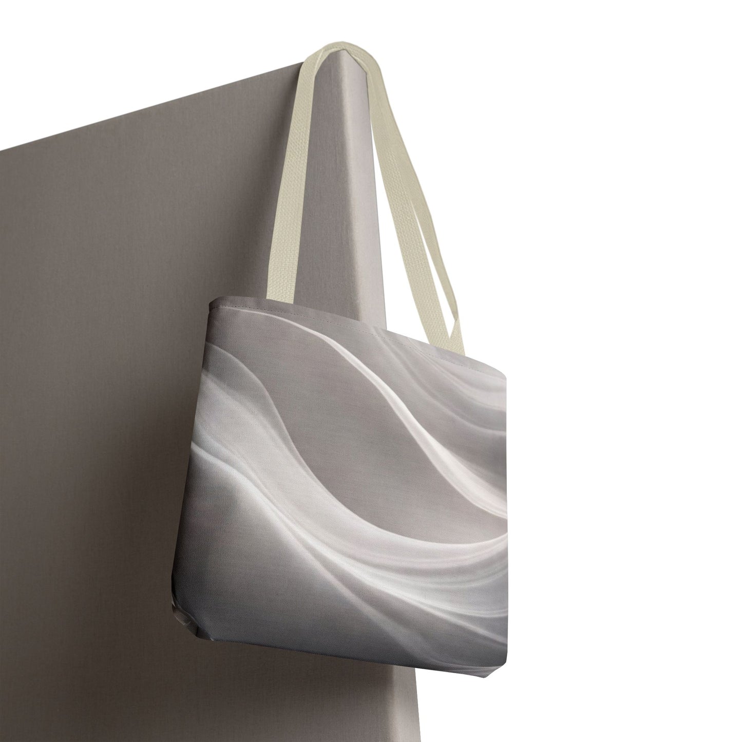 Soft Marble Wave Tote