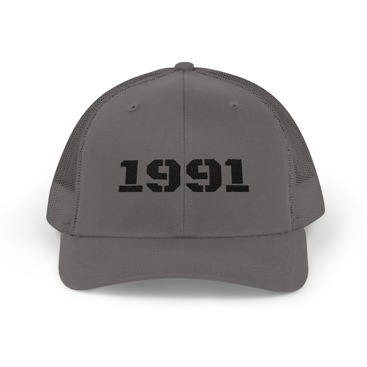 Vintage 1991 Snapback Trucker Cap, Retro Hat, Unisex Baseball Cap, Gift for Birth Year 1991, Casual Style Headwear - TRV