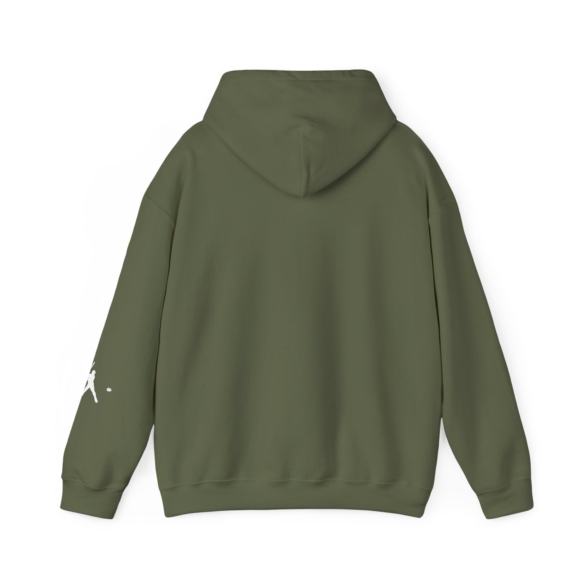 Sporty Unisex Baseball Hooded Sweatshirt, Casual Hoodie for Athletes, Perfect for Gifts, Comfy Streetwear, Ideal for Sports Events, Personal Use - TRV
