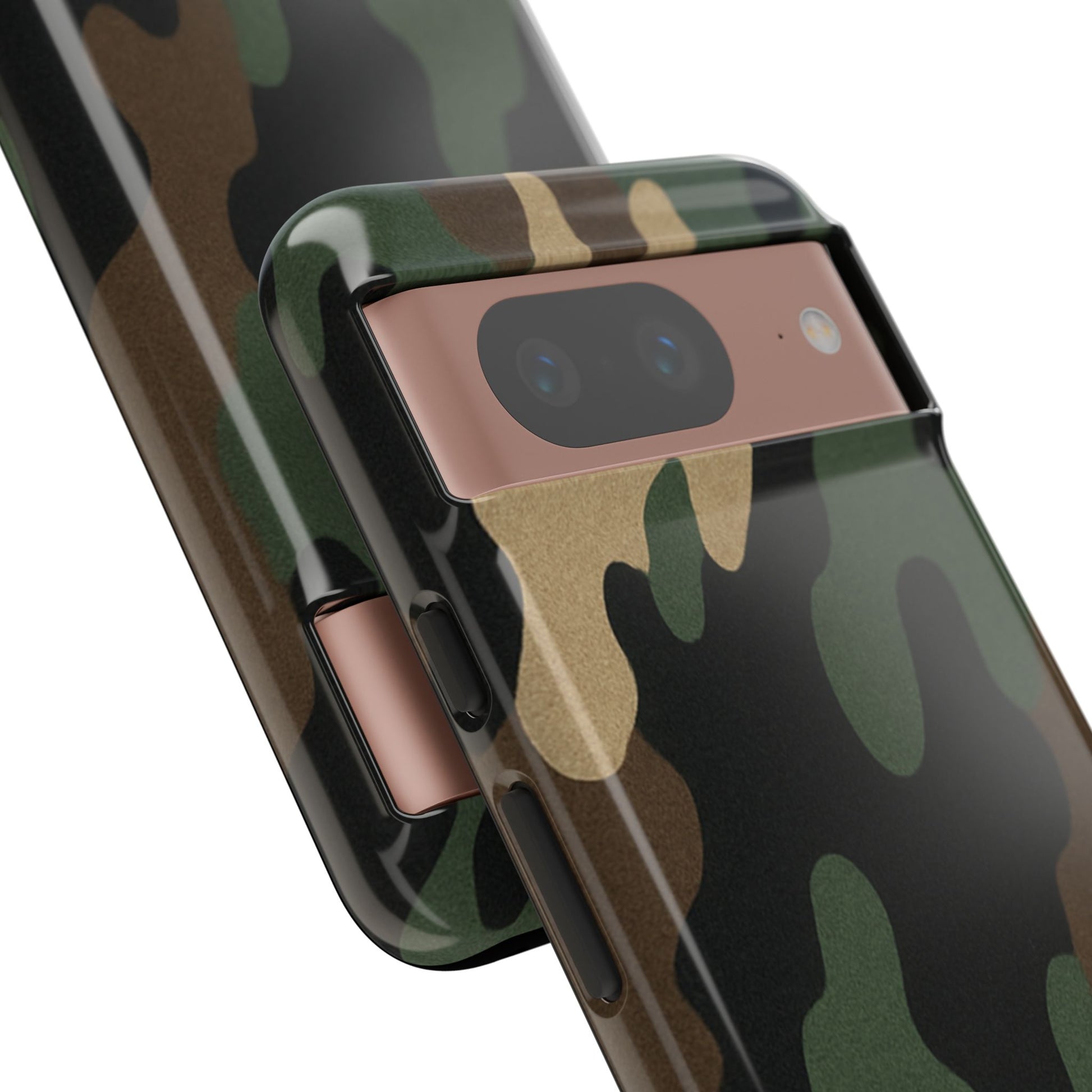 Camouflage Phone Case, Tough Phone Cover, Military Style Accessory, Protective Case for Men, Gifts for Soldiers - TRV