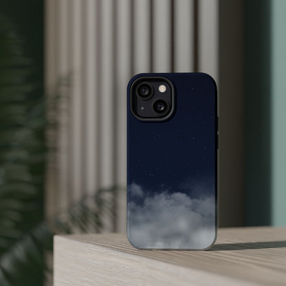 Night Sky Magnetic Impact-Resistant Phone Case — Foggy Cloud Design