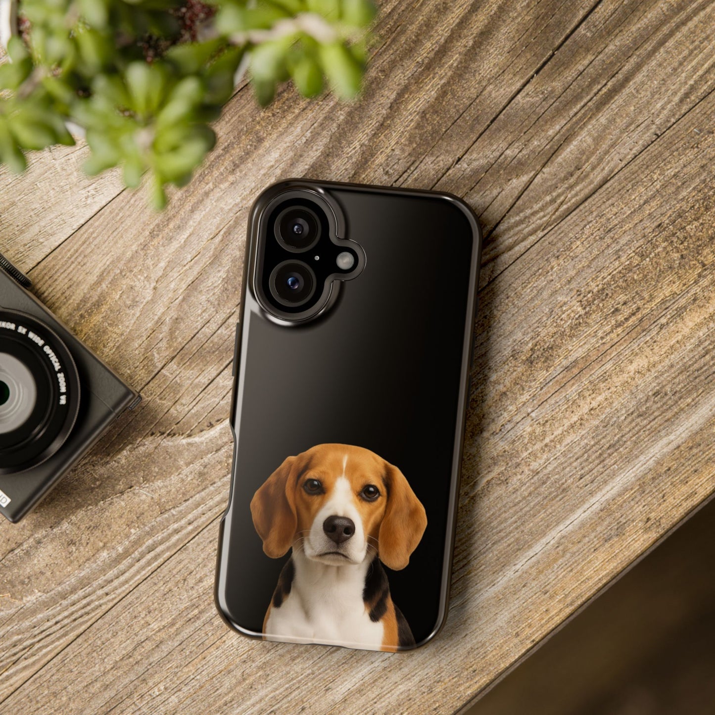 Beagle Photo Magnetic Impact Phone Case — Shockproof, Slim Protective Cover