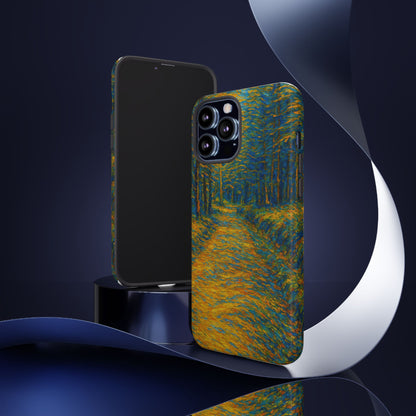 Artistic Phone Case for Nature Lovers, Tough Cases, Vibrant Design, Gift for Friends, Phone Accessories, Unique Artwork - TRV