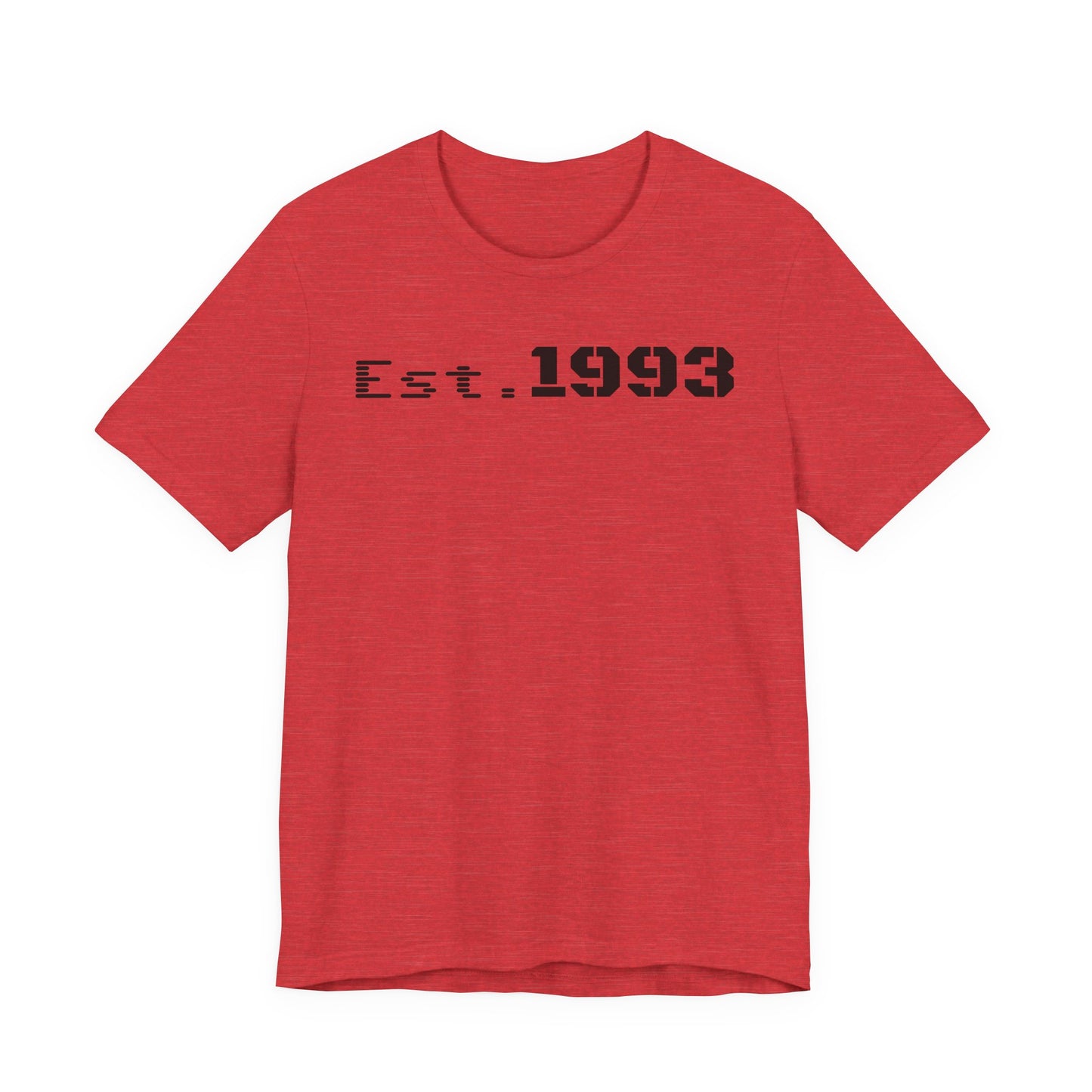 Est. 1993 Unisex Short Sleeve Tee - Perfect for Birthdays, Nostalgia, Casual Wear, Gifts, and Celebrations - TRV