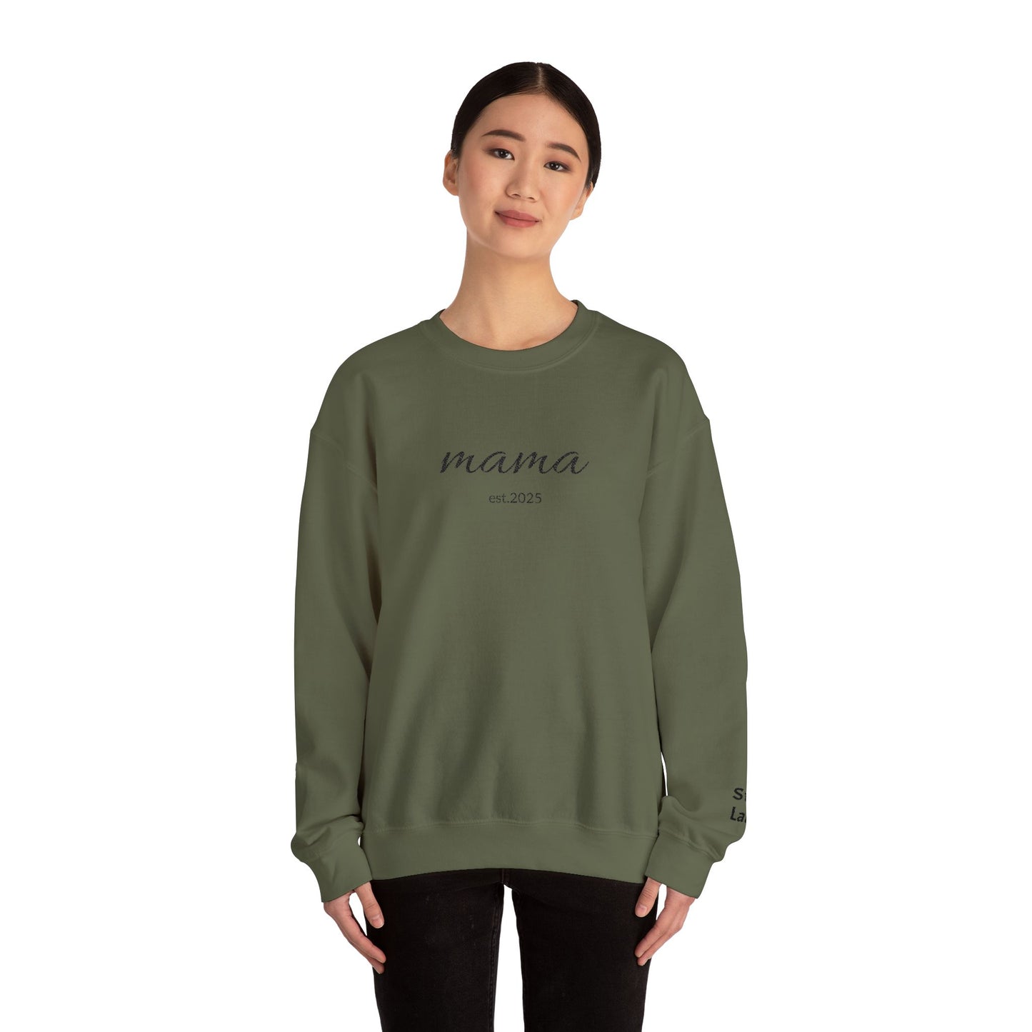 mama sweatshirt | simple script mom pullover - TRV