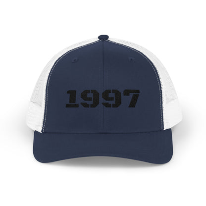 1997 Snapback Trucker Cap, Vintage Style Hat, Year Birth Cap, Trendy Dad Hat, Cool Casual Cap, Gift for 90s Kids - TRV