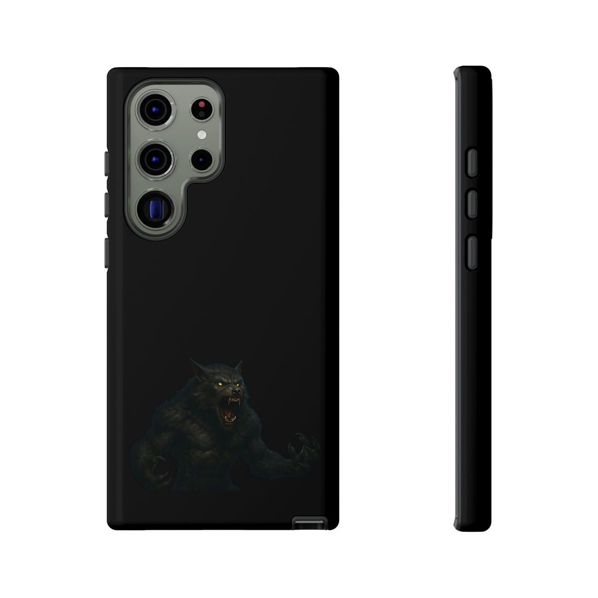 Werewolf Phone Case, dark monster graphic tough protective case - view 28
