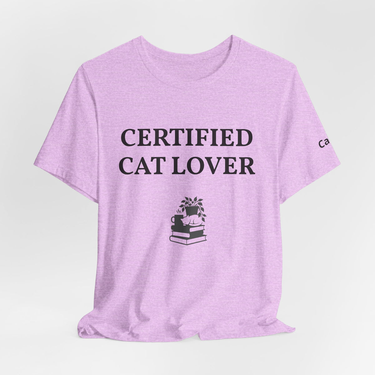 Custom unisex T-shirt by Printify with personalized design, featuring a plain fabric and short sleeves.