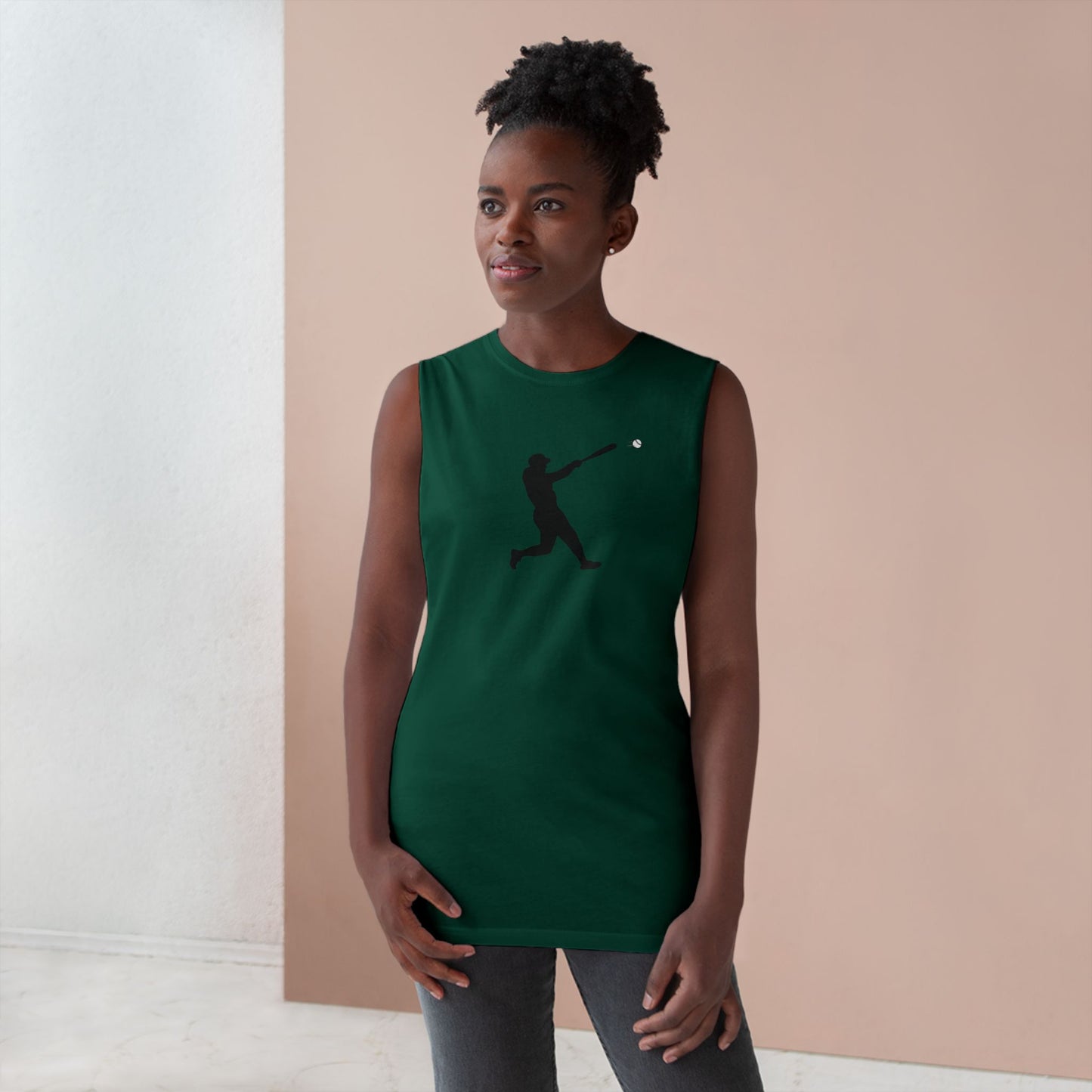 Unisex Baseball Player Tank, Men's Sports Top, Summer Workout Shirt, Casual Sleeveless Tee, Perfect for Sports Fans and Athletes