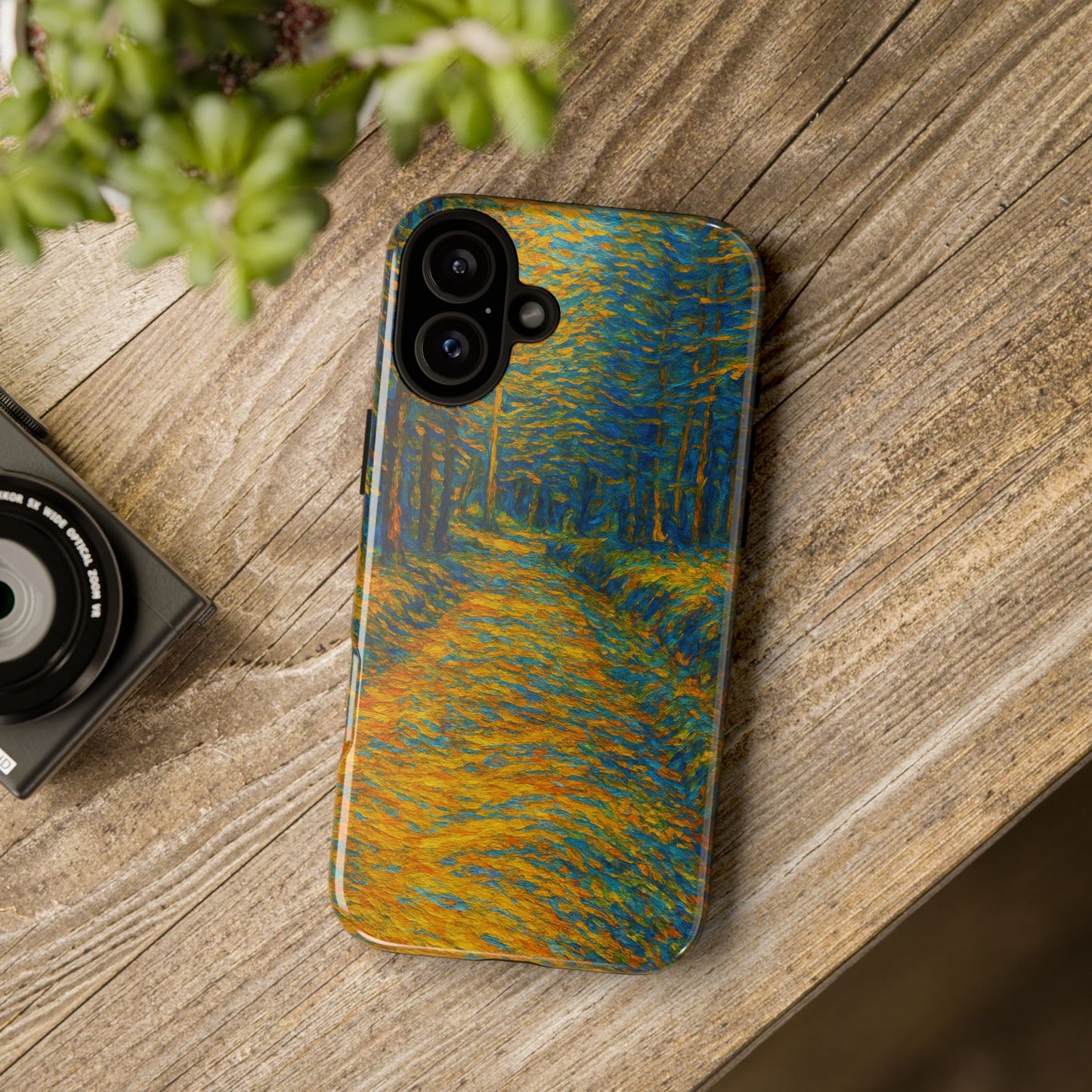 Artistic Phone Case for Nature Lovers, Tough Cases, Vibrant Design, Gift for Friends, Phone Accessories, Unique Artwork - TRV