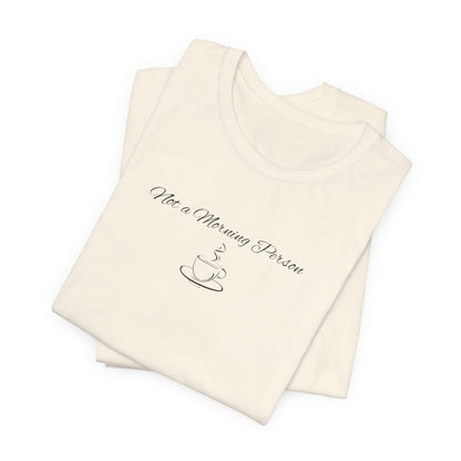 Casual Graphic Tee for Everyday Comfort, Unisex Jersey Tee with Inspirational Quote, Gift for Friends, Birthday Gift, Motivational Tee