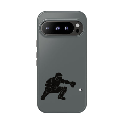 Printify baseball catcher phone case offers tough protection with a detailed catcher design on a durable smartphone cover.