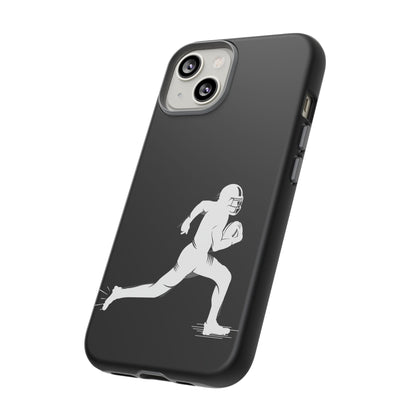 Football Player Phone Case, Tough Cases, Sports Phone Cover, Gift for Athletes, iPhone & Samsung Accessories, Running Player Design - TRV