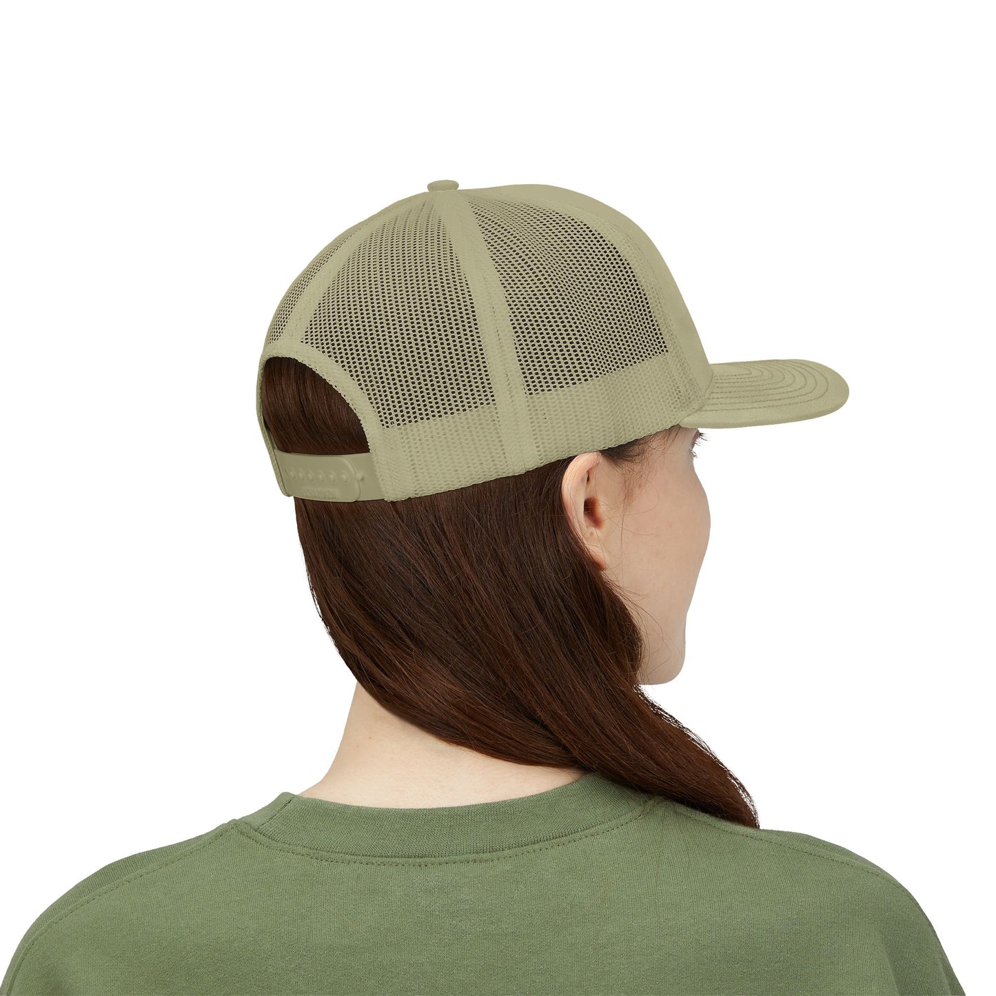 Vintage baseball snapback trucker cap with batter silhouette design, stylish printify hat, adjustable brim and breathable mesh back.