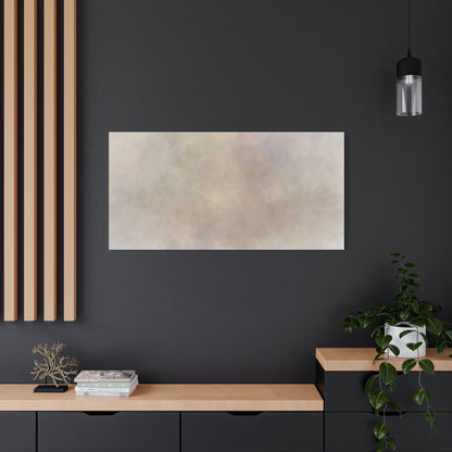 Soft neutral abstract fog canvas print by Printify featuring a calming, modern abstract design on a high-quality canvas.