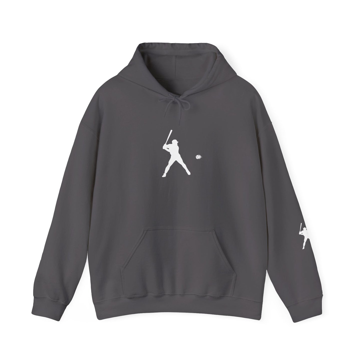Sporty Unisex Baseball Hooded Sweatshirt, Casual Hoodie for Athletes, Perfect for Gifts, Comfy Streetwear, Ideal for Sports Events, Personal Use - TRV