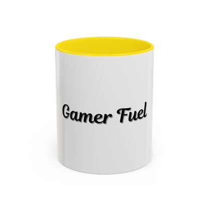 Gamer Fuel Accent Coffee Mug - Perfect for Gamers - TRV