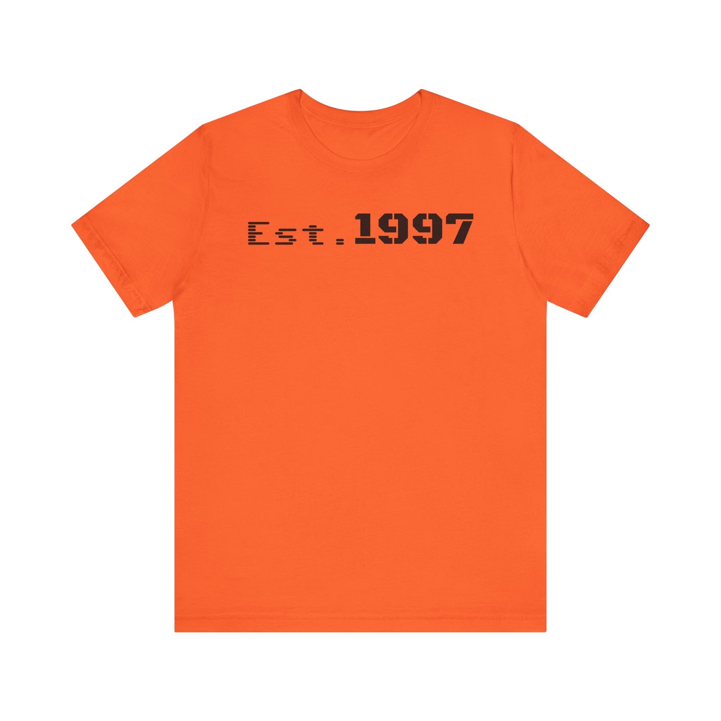 Est. 1997 Unisex Jersey Short Sleeve Tee - Vintage Style, Perfect for Birthdays, Casual Wear, Gifts, Anniversaries, Retro Fashion