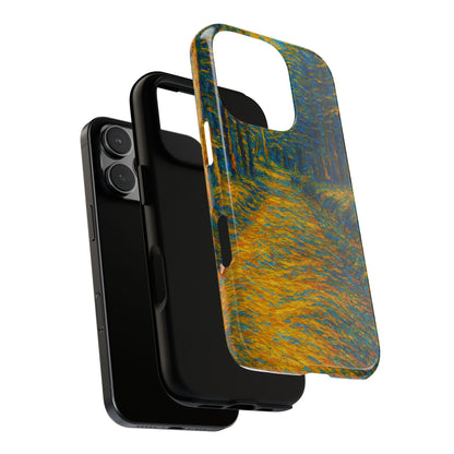 Artistic Phone Case for Nature Lovers, Tough Cases, Vibrant Design, Gift for Friends, Phone Accessories, Unique Artwork - TRV