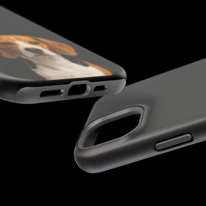 Beagle Photo Magnetic Impact Phone Case — Shockproof, Slim Protective Cover