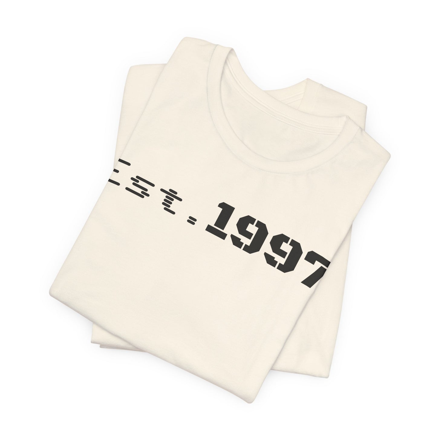 Est. 1997 Unisex Jersey Short Sleeve Tee - Vintage Style, Perfect for Birthdays, Casual Wear, Gifts, Anniversaries, Retro Fashion
