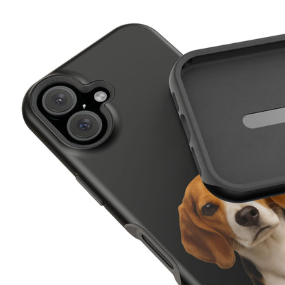 Beagle Photo Magnetic Impact Phone Case — Shockproof, Slim Protective Cover