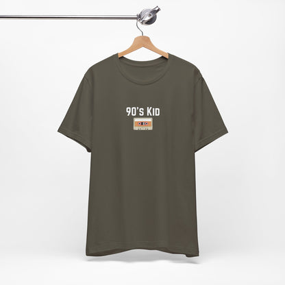 Retro Cassette Tee, Vintage Music Shirt, Unisex Short Sleeve, Gift for Music Lovers, Nostalgic Graphic Tee, Casual Wear