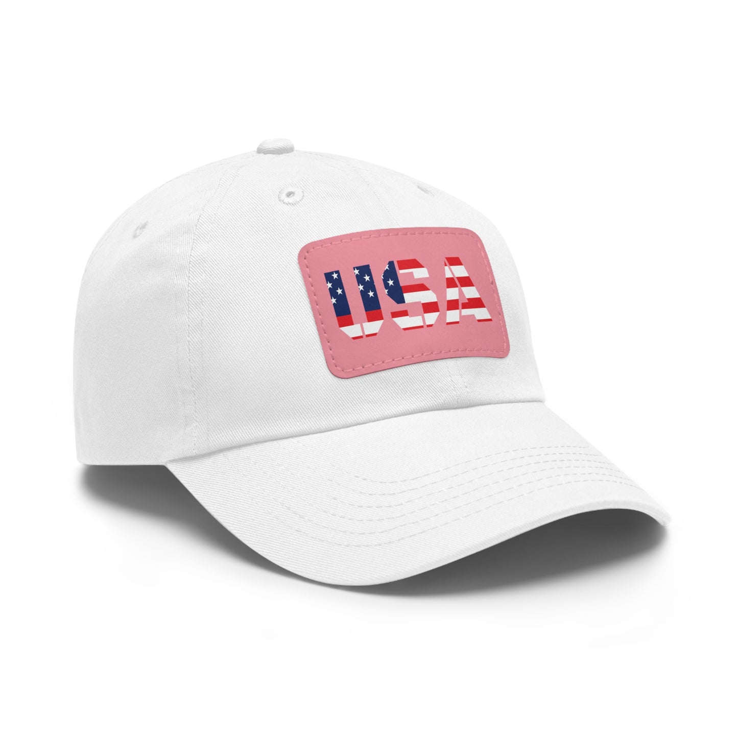 Dad Hat with USA Leather Patch - TRV