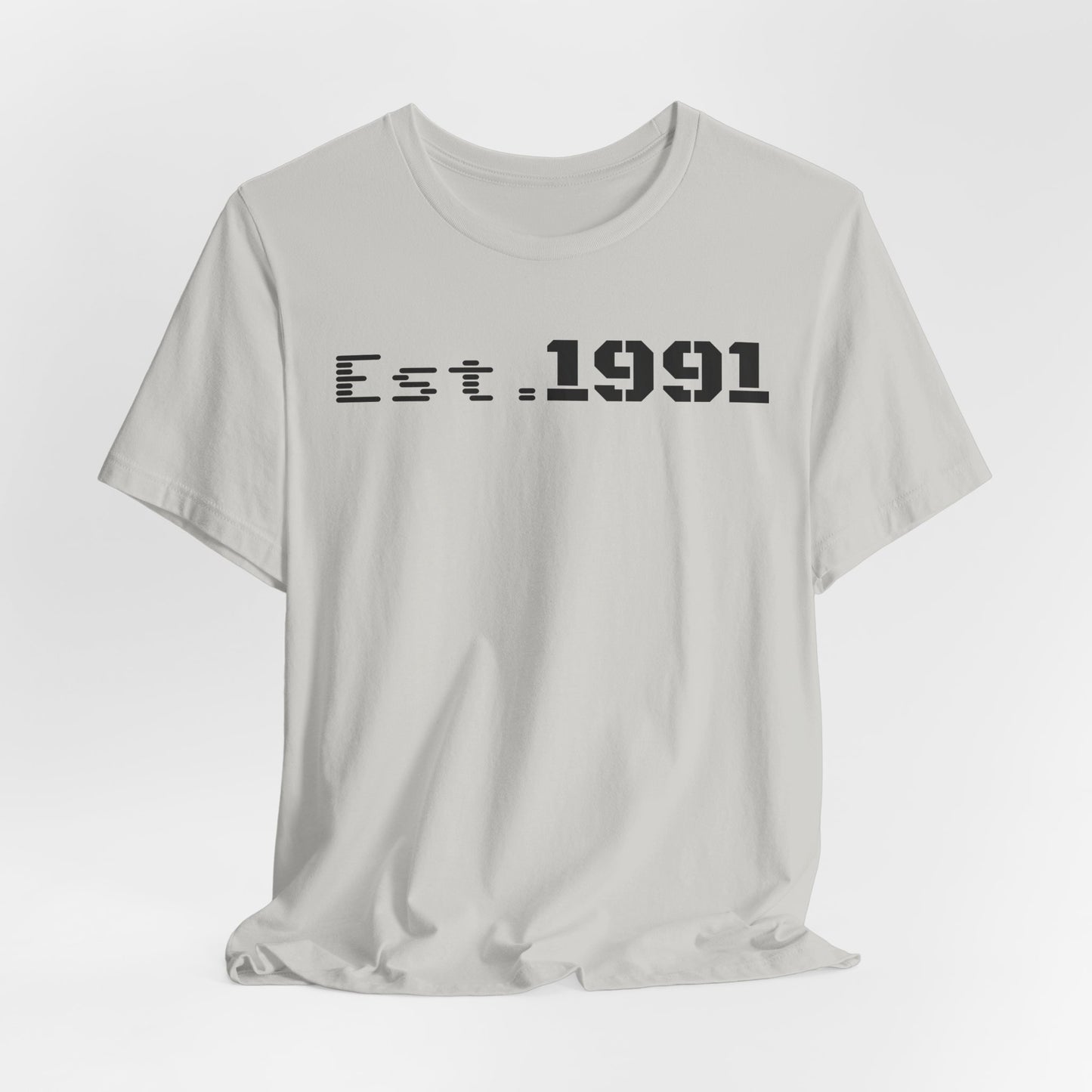 Unisex Vintage Est. 1991 Tee - Perfect Gift for Birthdays, Anniversaries, Throwback Fashion, Casual Wear, Milestone Celebrations