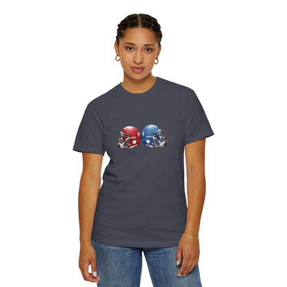 Unisex Football Rivalry T-Shirt - Perfect Gift for Game Day, Sports Fans, Tailgating, Football Season, Team Spirit Gear