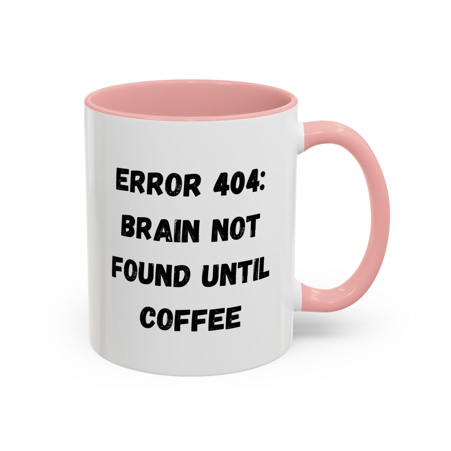 Error 404 Coffee Mug - Perfect for Your Daily Brew, Gift for Programmers, Humor for Coffee Lovers, Office Desk Decor, Nerdy Kitchenware