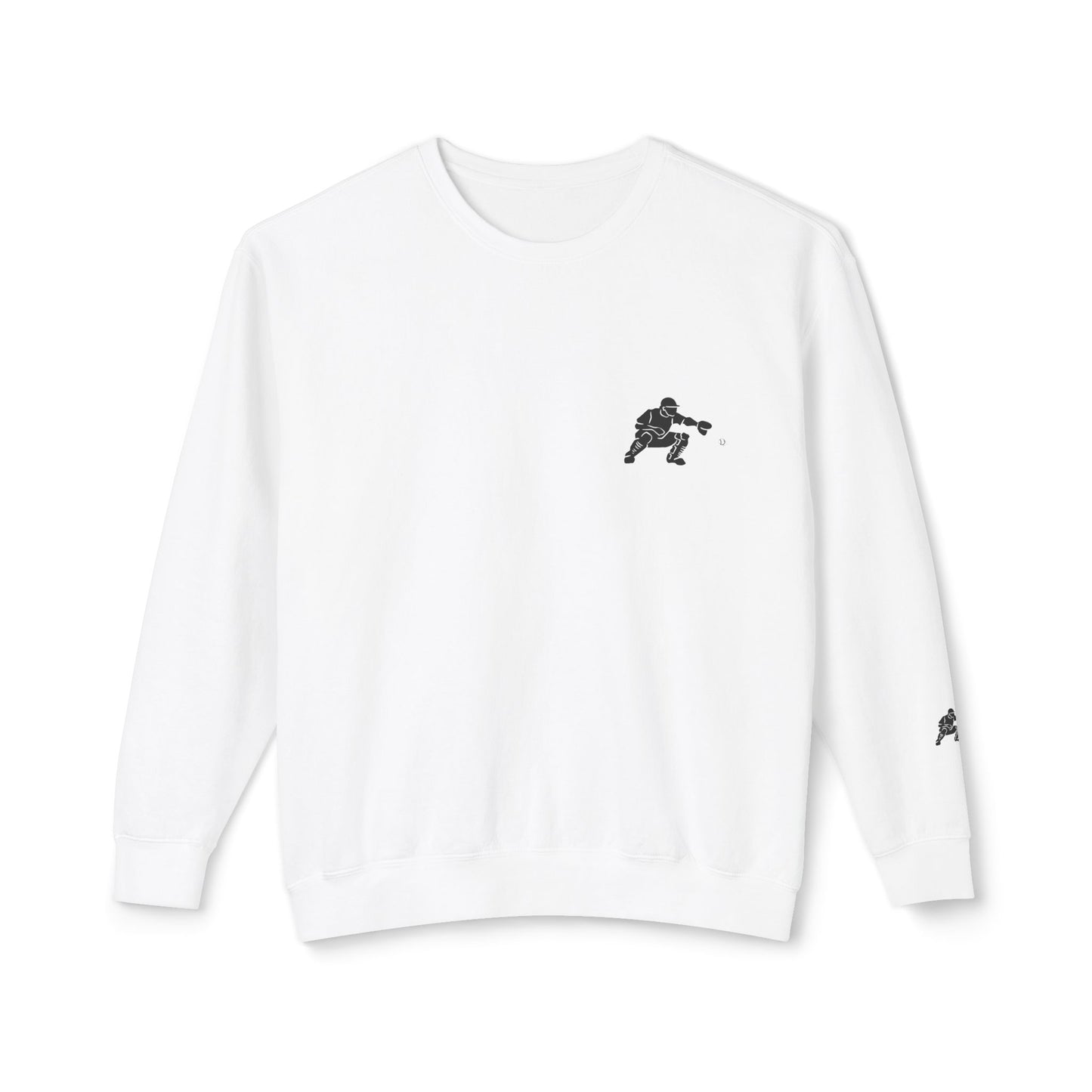 Baseball Catcher Unisex Sports Crewneck Sweatshirt - Perfect for Athletes & Casual Wear, Great for Game Days, Birthdays, Apparel for Fans