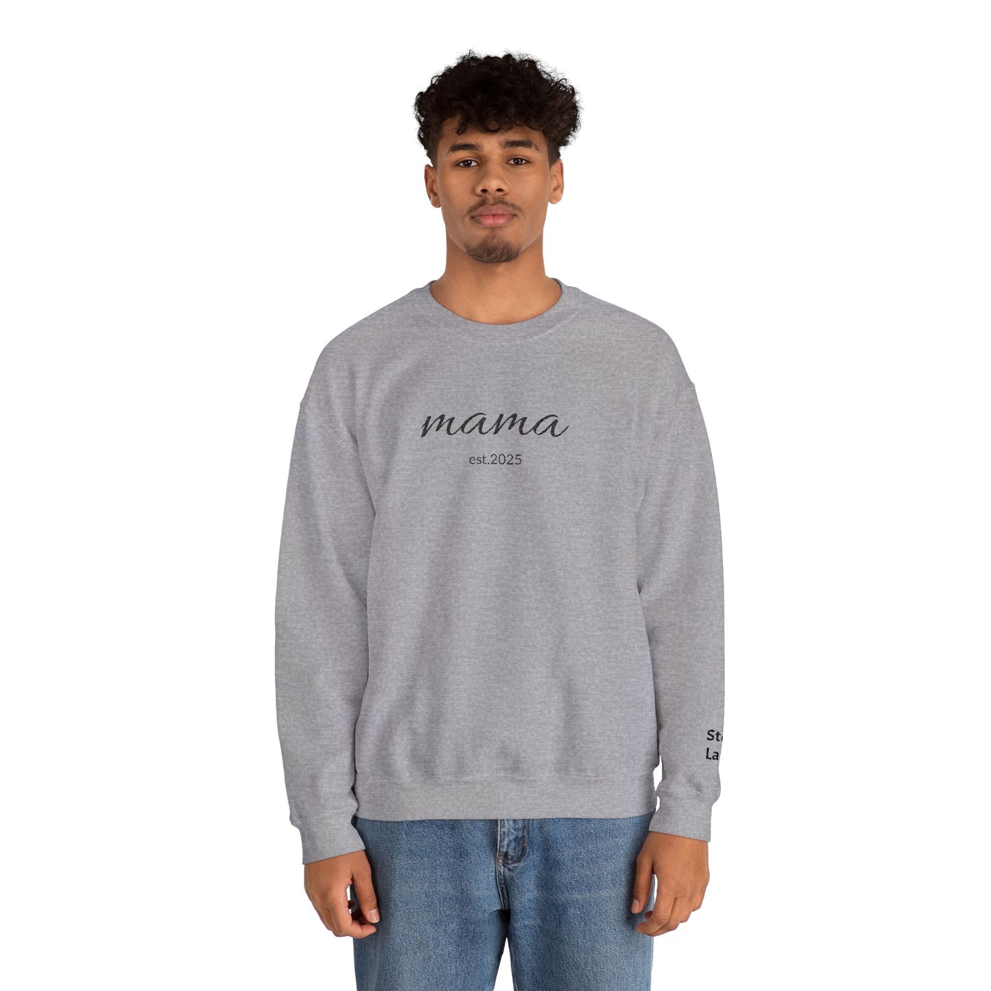 mama sweatshirt | simple script mom pullover - TRV